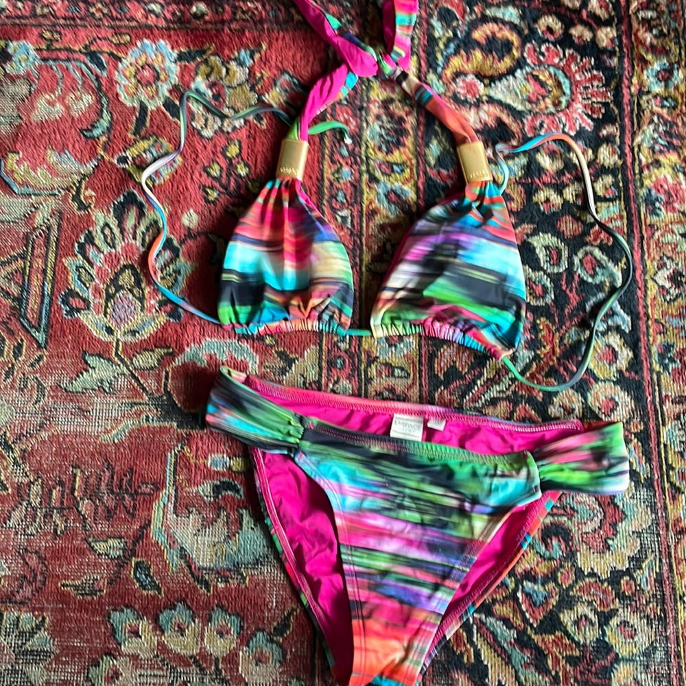 Rainbow bikini set